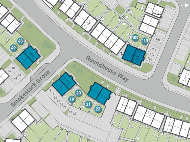 Site plan - artist's  impression subject to change